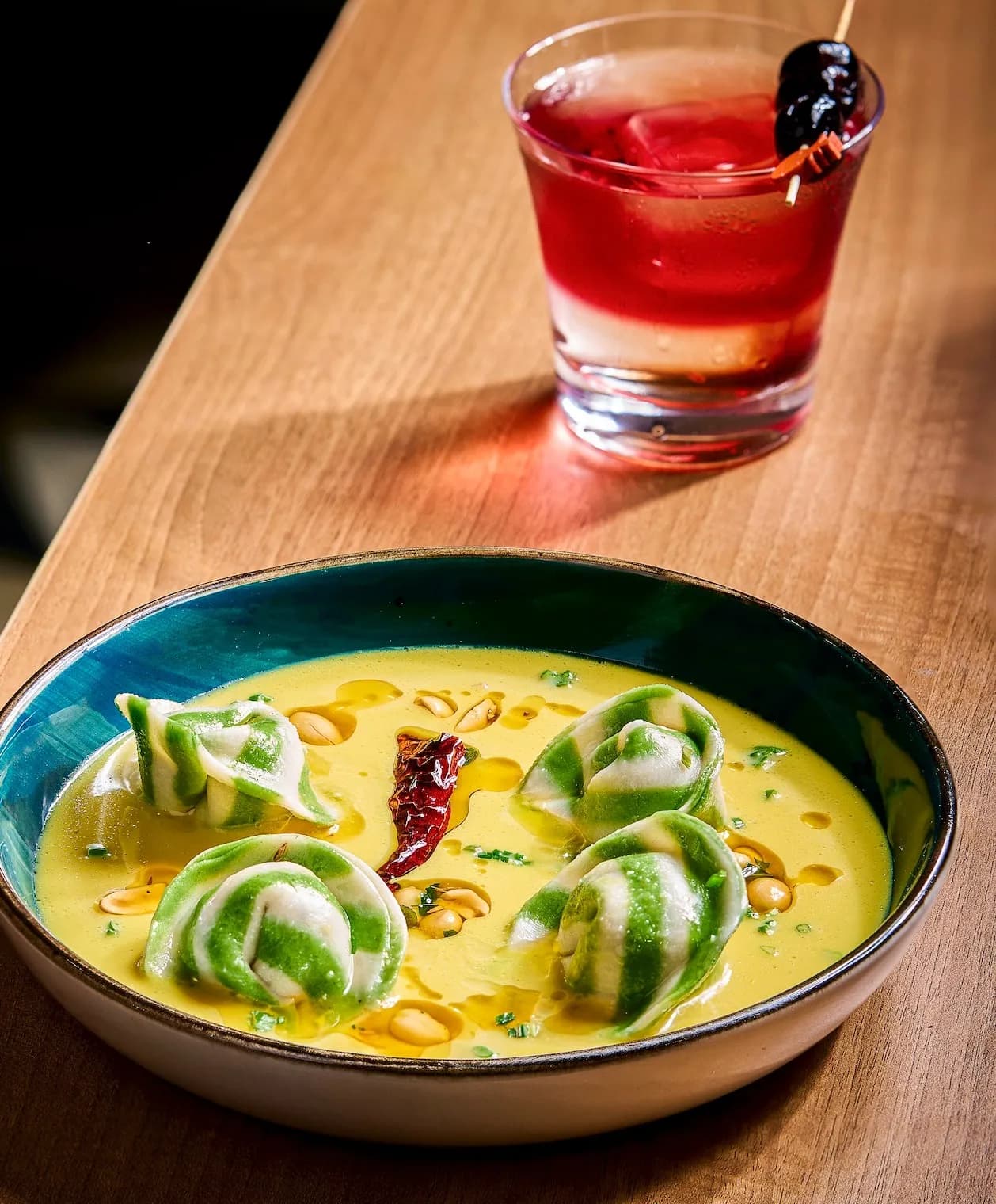 Malai Dumplings at FIRO Chennai