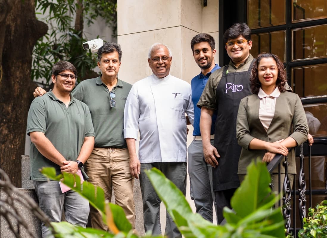 FIRO restaurant — Ashish Thadani and Chef Ajit Bangera at the launch